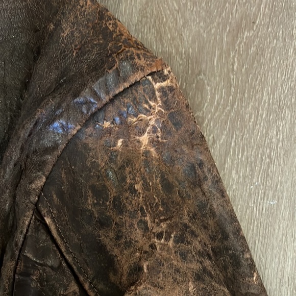 American Vintage Distressed Bomber Jacket. - Picture 10 of 15